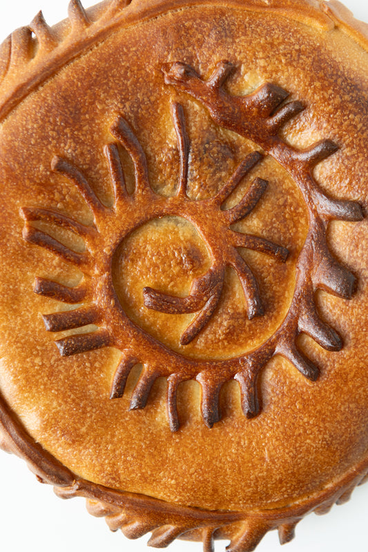 Cabbage & Wild Mushroom Pie