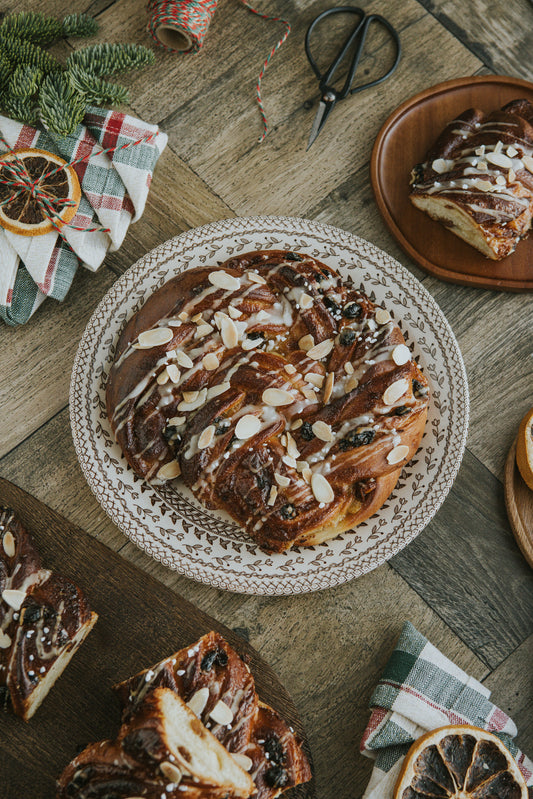 Christmas Babka Wreath